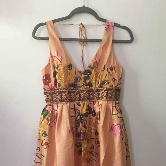 XXI Dresses & Skirts - Vintage XXI Pink & Floral printed Dress